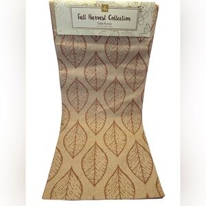 Homewear fall harvest collection table runner autumn foliage